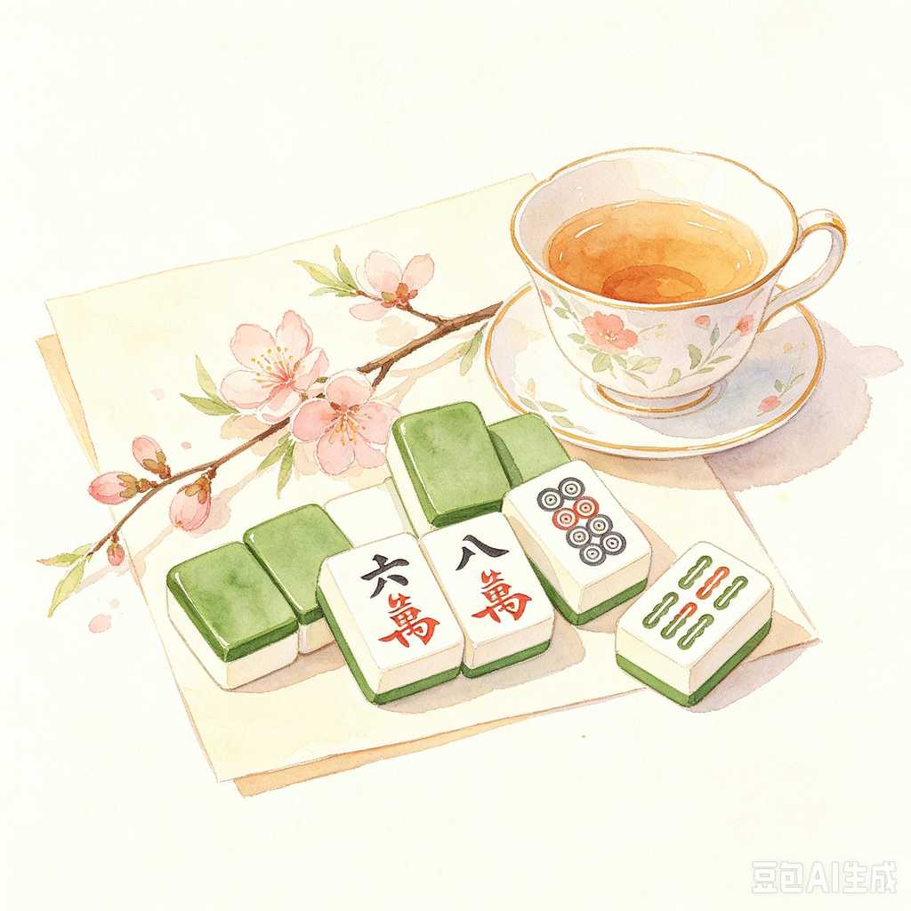zipper mahjong storage bag