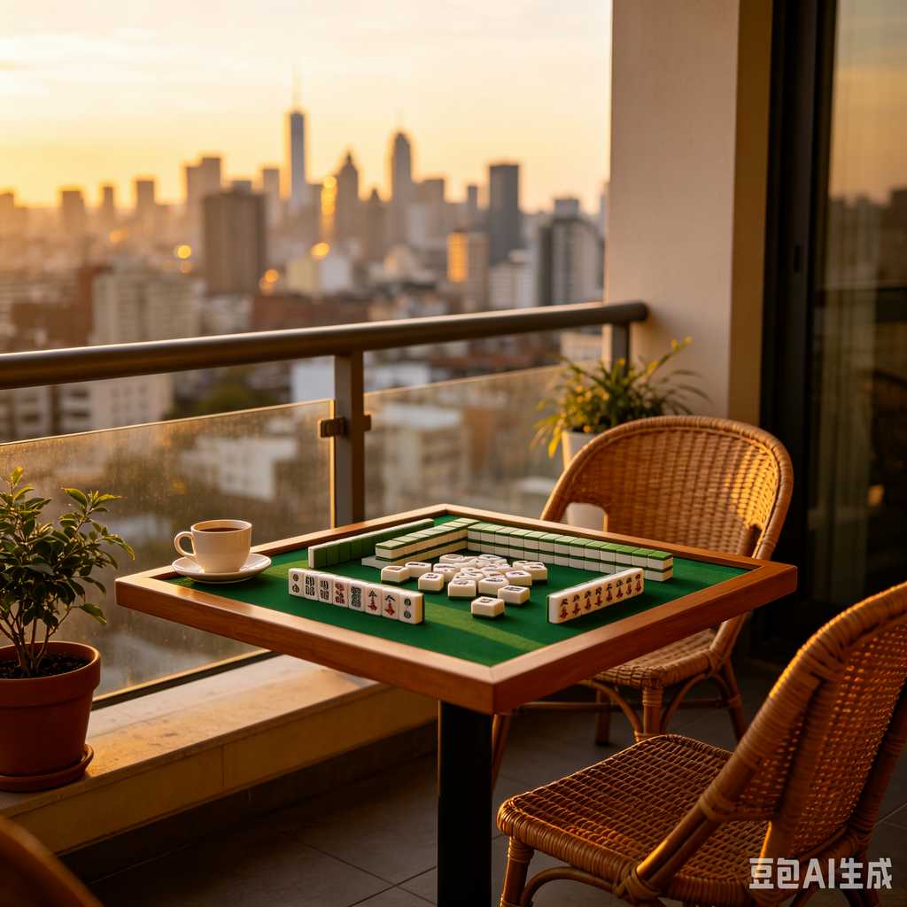 travel mahjong table mat set